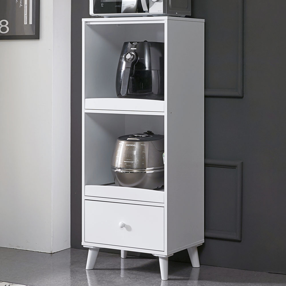 돌핀 500 에어프라이어 밥솥 수납장 다이 선반 오븐장 전자렌지장 미니 주방 렌지대