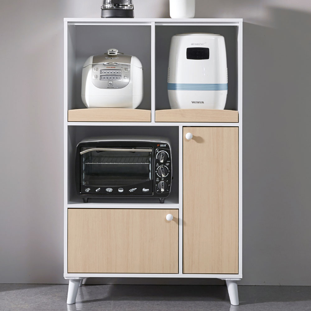 돌핀 800 주방 전자 렌지대 밥솥 다이 수납장 밥통 정리대 렌지장