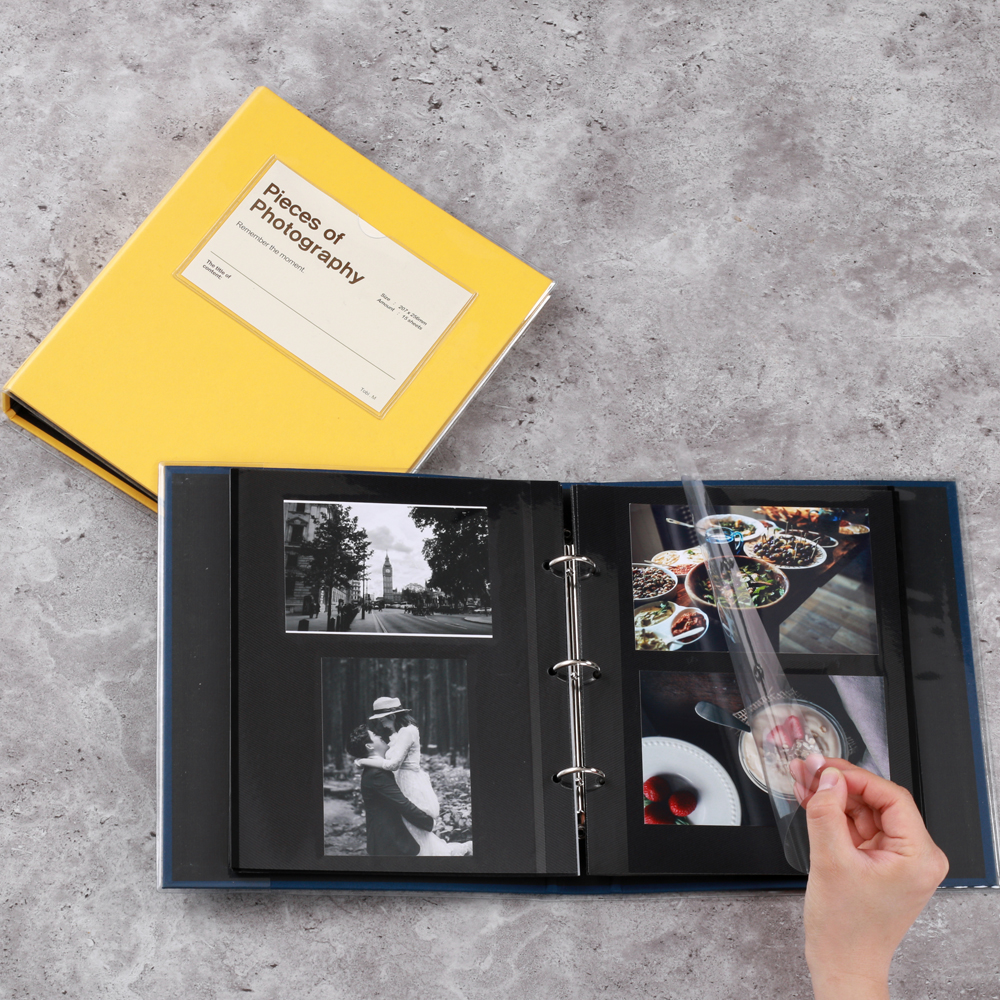 바인더 초음파앨범 사진앨범 대형 포토인생 네컷 제작 셀프 접착식 사진첩