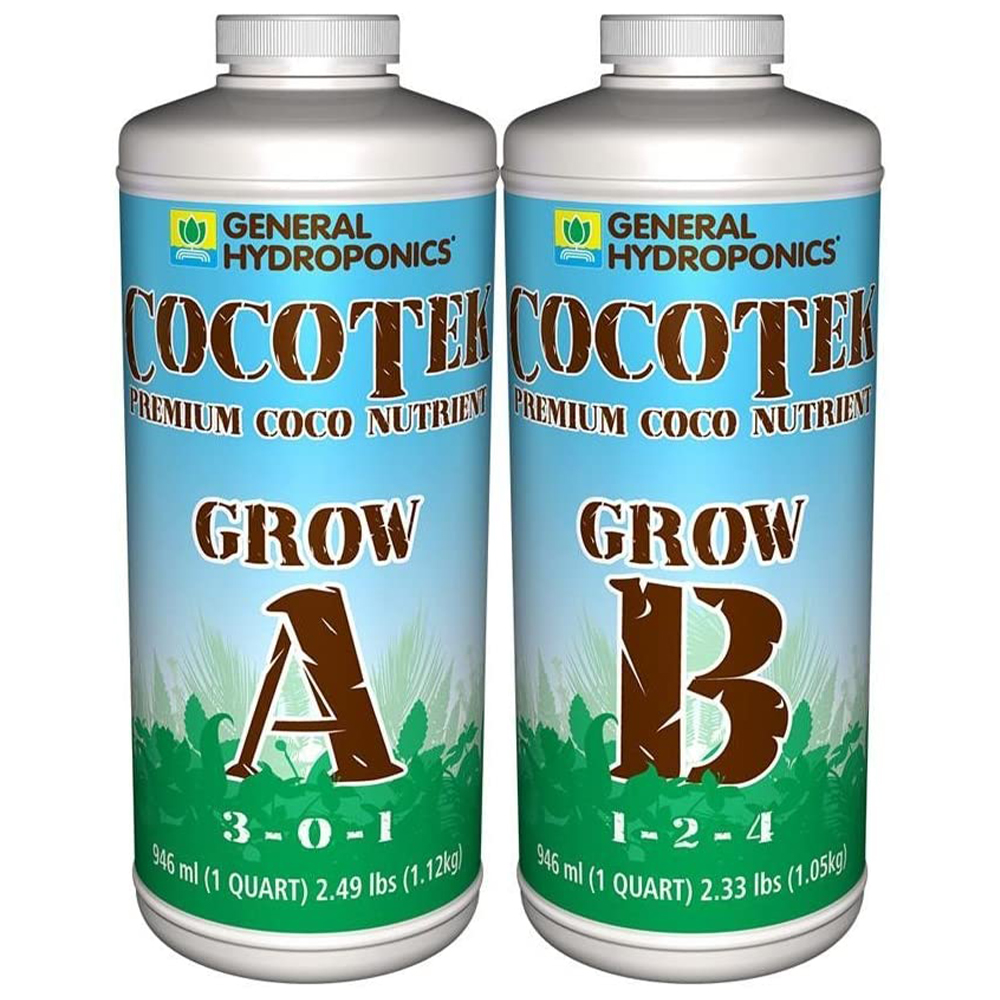 General Hydroponics 코코피트 전용비료 Grow A and B