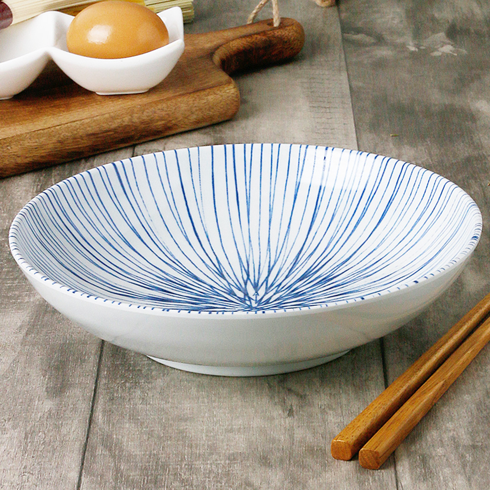 블루버드 멜라민 면기 일본 라멘 우동 라면 쌀국수 마라탕 그릇 21cm, 모던 - 상세 이미지 5