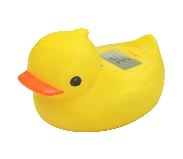 드레텍 디지털 탕온도계 오리 샤워 욕조 물온도 탕온계