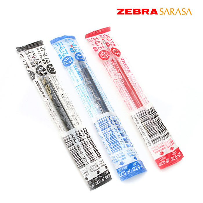 ZEBRA 제브라 사라사 리필 클립 중성펜 볼펜심 - 상세 이미지 4