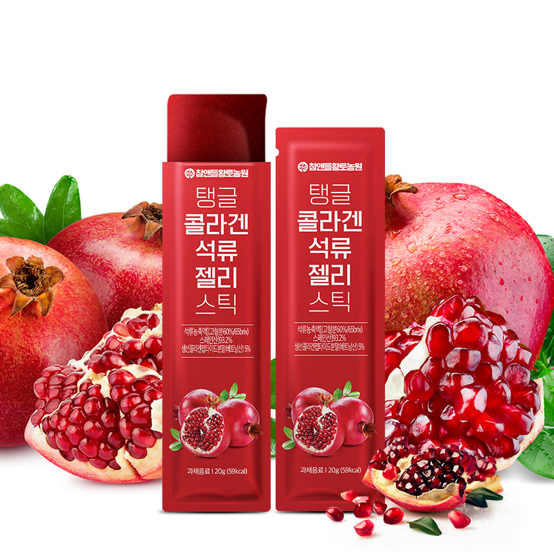 참앤들황토농원 저분자 석류 콜라겐젤리 20g 15포, 1개 - 상세 이미지 4