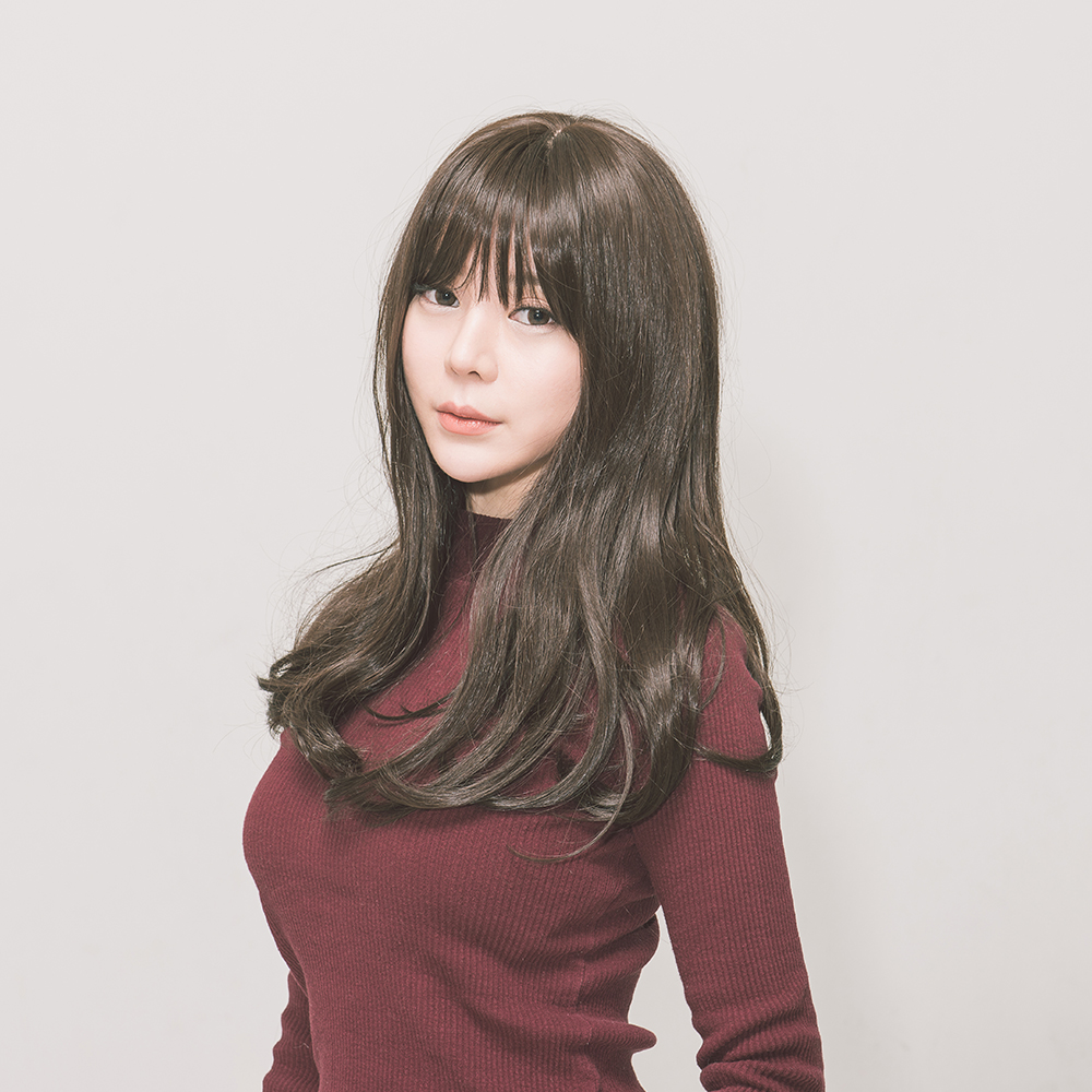 여자가발 시스루뱅 내츄럴 발롱펌 (전체가발, 통가발) - 상세 이미지 4