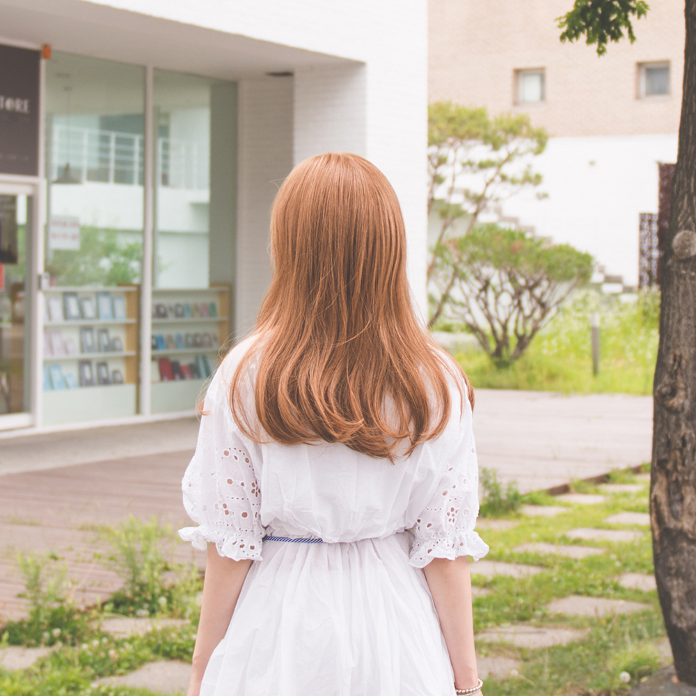 여자가발 내츄럴 롱 루즈웨이브 (전체가발, 통가발) - 상세 이미지 4