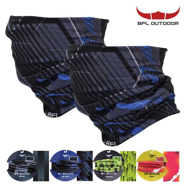 BFL 멀티 스카프 2개입 자외선차단 마스크 등산용품