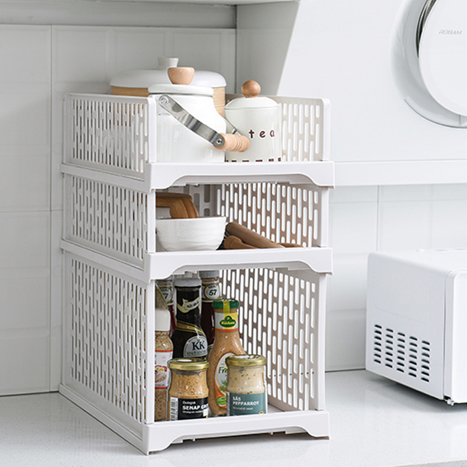 코드86 옷장정리 슬라이딩 수납 선반 트레이 옷 장롱 붙박이장 소 13cm