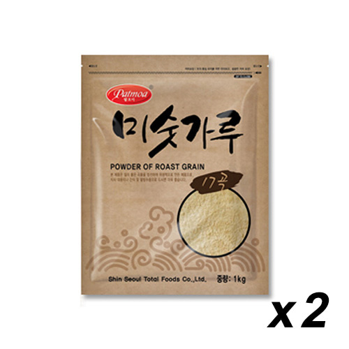팥모아 17곡 미숫가루 1Kg 2개 : 뉴딜오커피