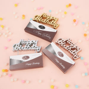 파스텔 초 HBD 생일파티 레터링 케이크 초 실사용 후기 | 효과 있을까? - 상품 이미지 2