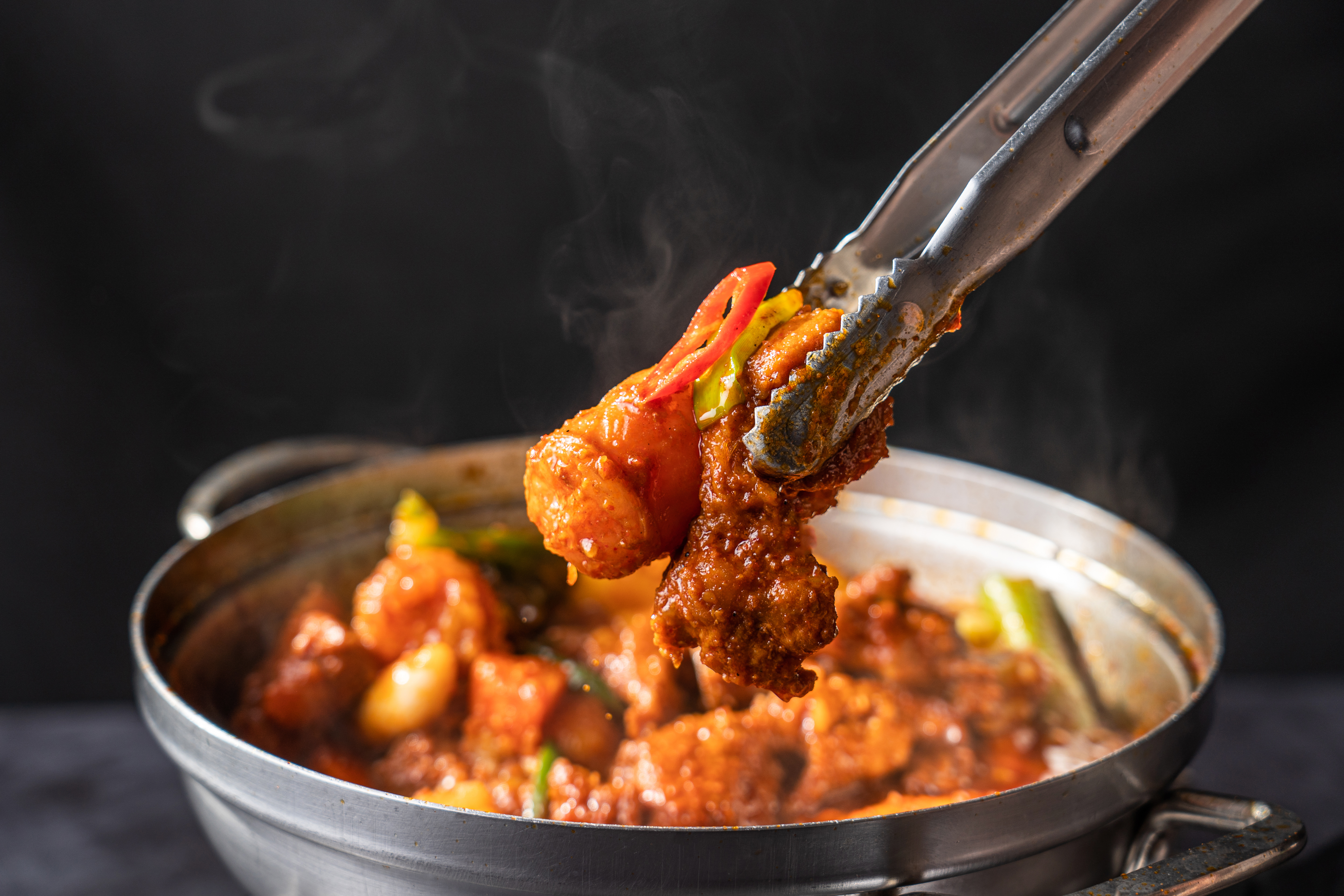[무등산식당 곱갈비찜] 한우 소대창 매운 돼지갈비찜 매운맛 모짜렐라 치즈 - 상세 이미지 4