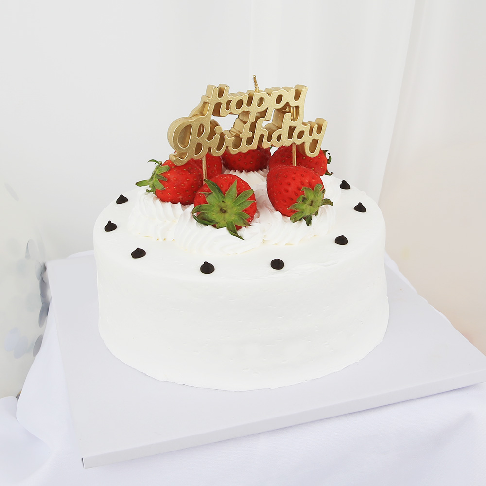 파스텔 초 HBD 생일파티 레터링 케이크 초 - 상세 이미지 5