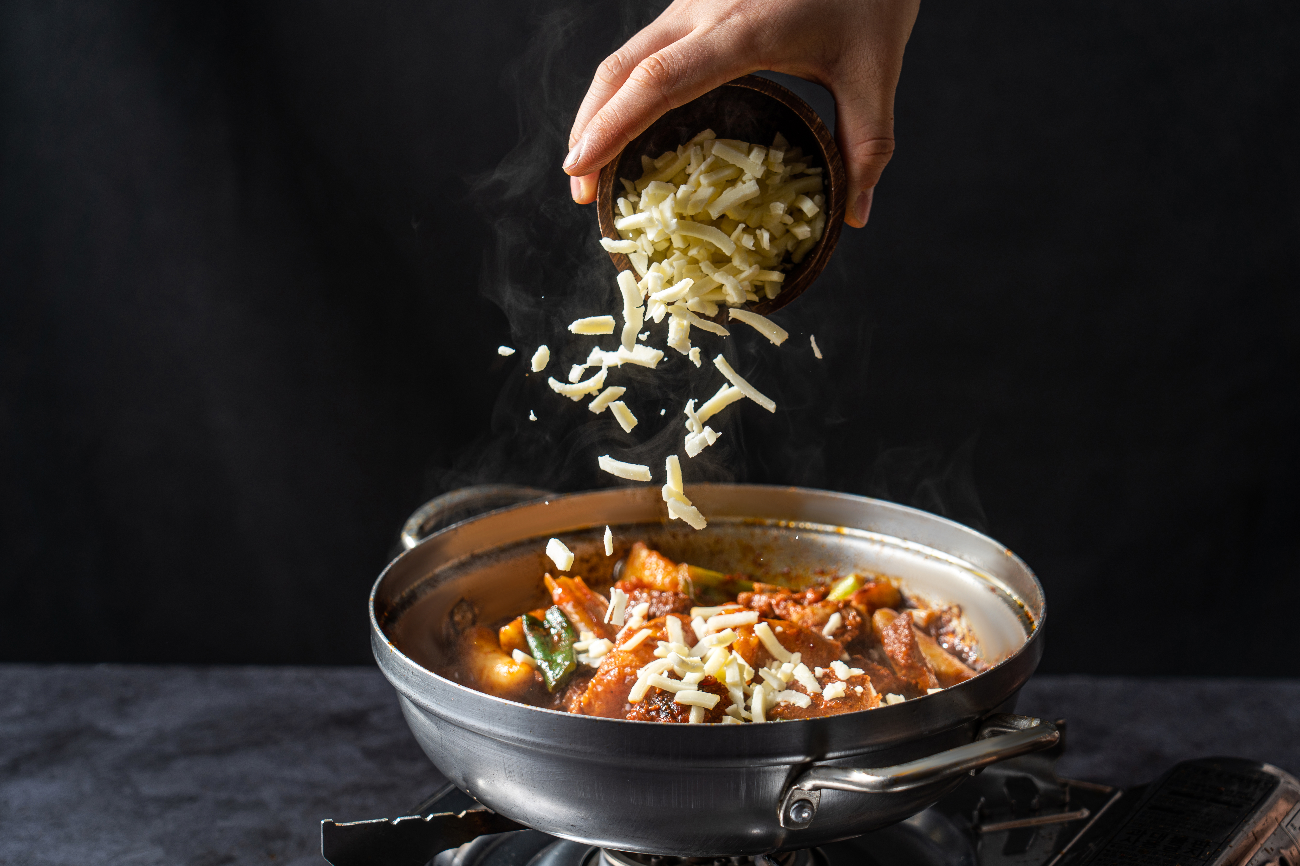 [무등산식당 곱갈비찜] 한우 소대창 매운 돼지갈비찜 매운맛 모짜렐라 치즈 - 상세 이미지 5