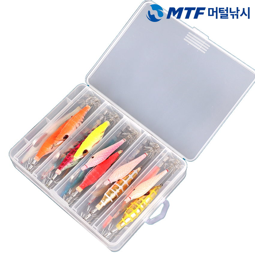 MTF 미노우 에기 대용량 양면 태클박스 140 (10구) - 상세 이미지 4