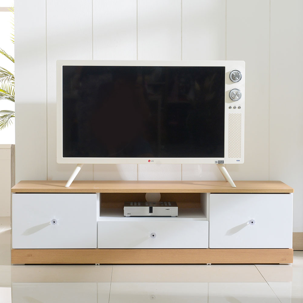 타이니 원룸 미니 TV다이 티비 거실장 선반 서랍장