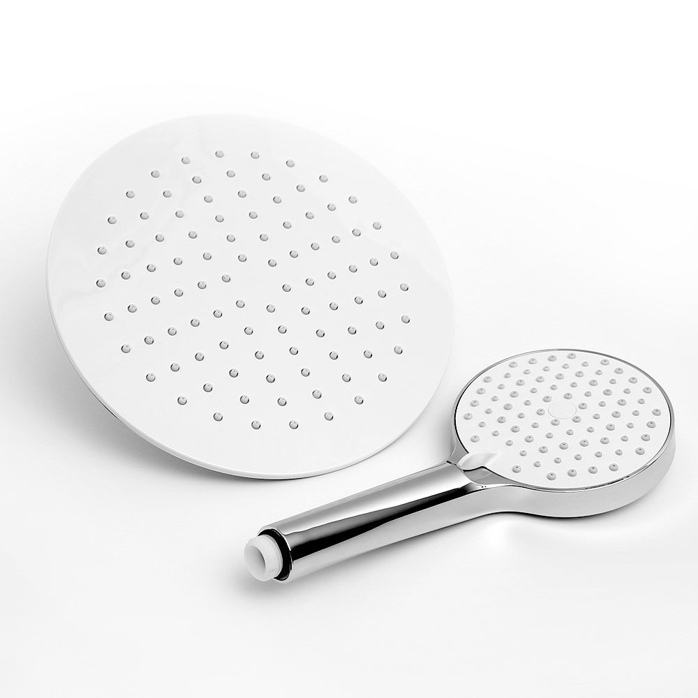 세비앙 해바라기 샤워헤드+핸드샤워기 화이트 세트 AOH037C