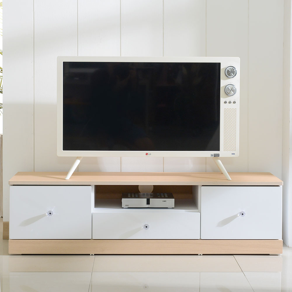 타이니 원룸 미니 TV다이 티비 거실장 선반 서랍장
