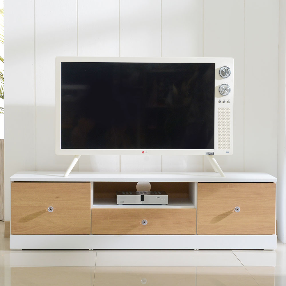 타이니 원룸 미니 TV다이 티비 거실장 선반 서랍장