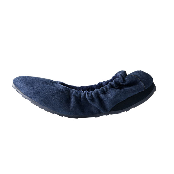 워킹마스터 요플랫슈즈 스웨이드 발편한 여성 수제화 발레리나 키높이 둥근코 플랫 슈즈