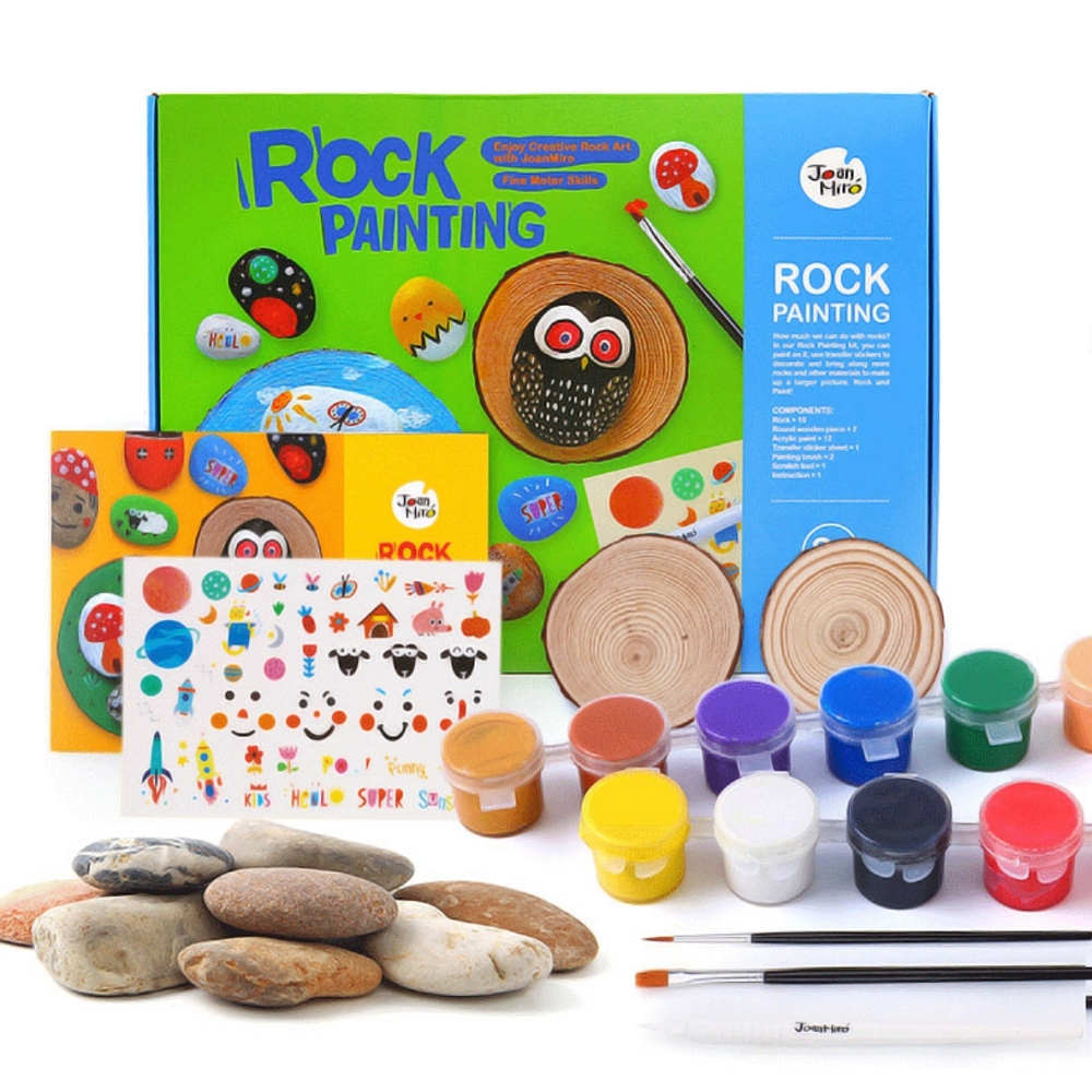 리틀호안미로 드로잉스톤아트 엄마표미술놀이