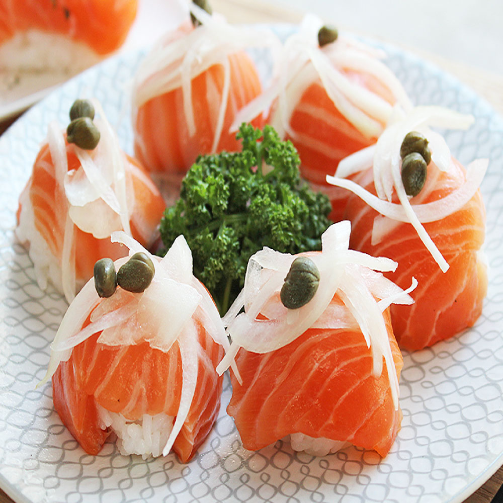 노르웨이 생연어 500g 숙성슬라이스 연어회 훈제연어