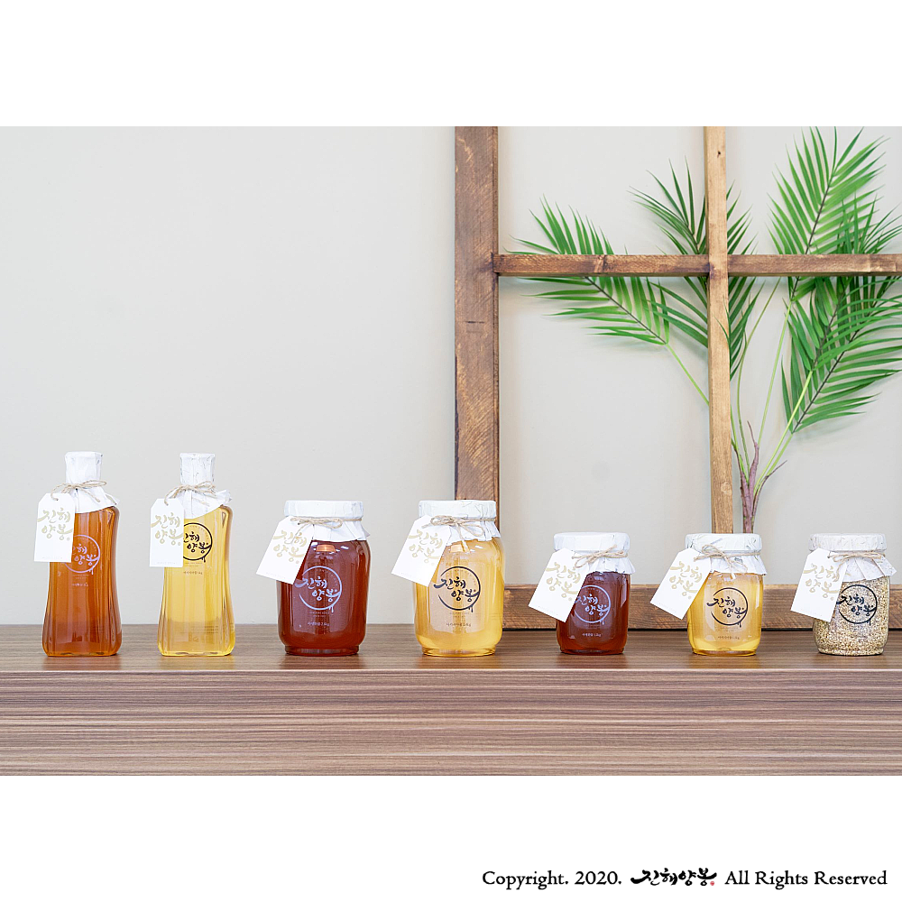 진해양봉 프리미엄등급 벌꿀 국산 아카시아꿀 1.2kg 답례품 꿀 선물 세트 상세 이미지 5