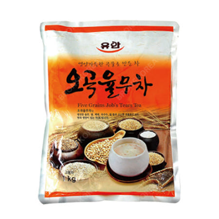 유안 오곡 율무차 1kg 자판기용