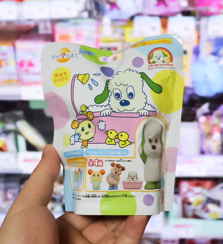 반다이 이나이이나이바앗 왕왕과 우탄 바스볼 마스코트 입욕제 1개입 비누향 115g - 욕실/입욕용품 - 하카타몰