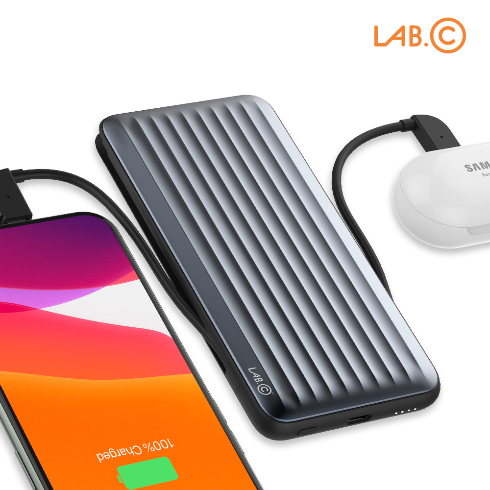 랩씨 대용량 보조배터리 10000 mAh C타입 PD 고속 충전 삼성 갤럭시 애플 아이폰 호환 - 상세 이미지 3