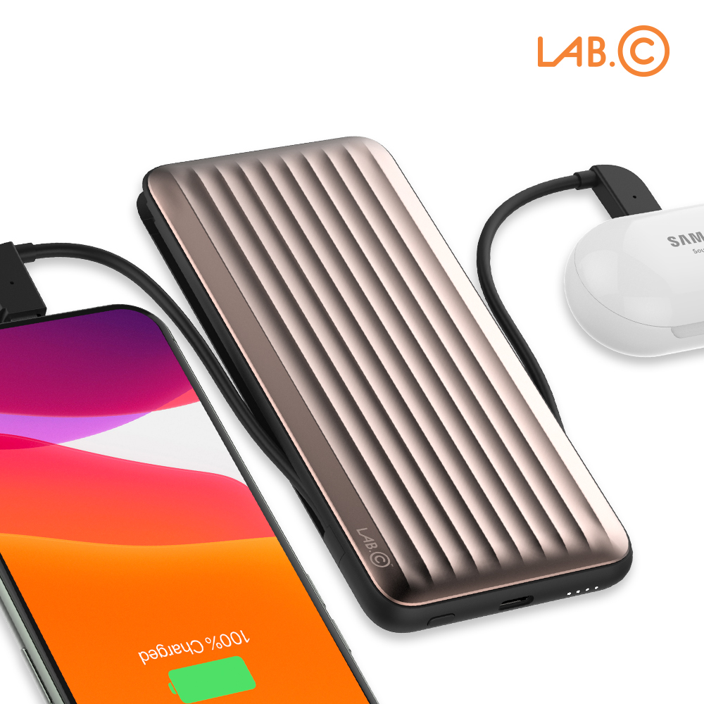 랩씨 대용량 보조배터리 10000 mAh C타입 PD 고속 충전 삼성 갤럭시 애플 아이폰 호환 - 상세 이미지 4