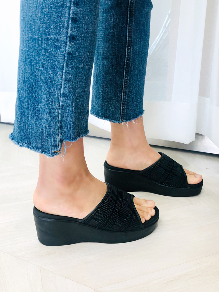 발편한슬리퍼 쿠션 통굽 키높이 여성 사무실슬리퍼