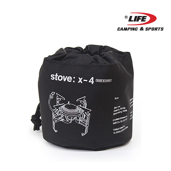 LIFESPORTS 미니 버너 스토브 X4 코펠세트 캠핑 백패킹 호스버너 - 상세 이미지 4