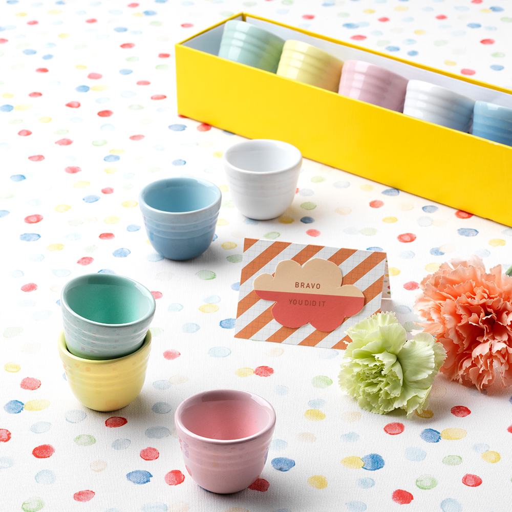 [쿠폰혜택가 45,900원] (르크루제) [N단독] 소르베 술잔 세트 (5P)