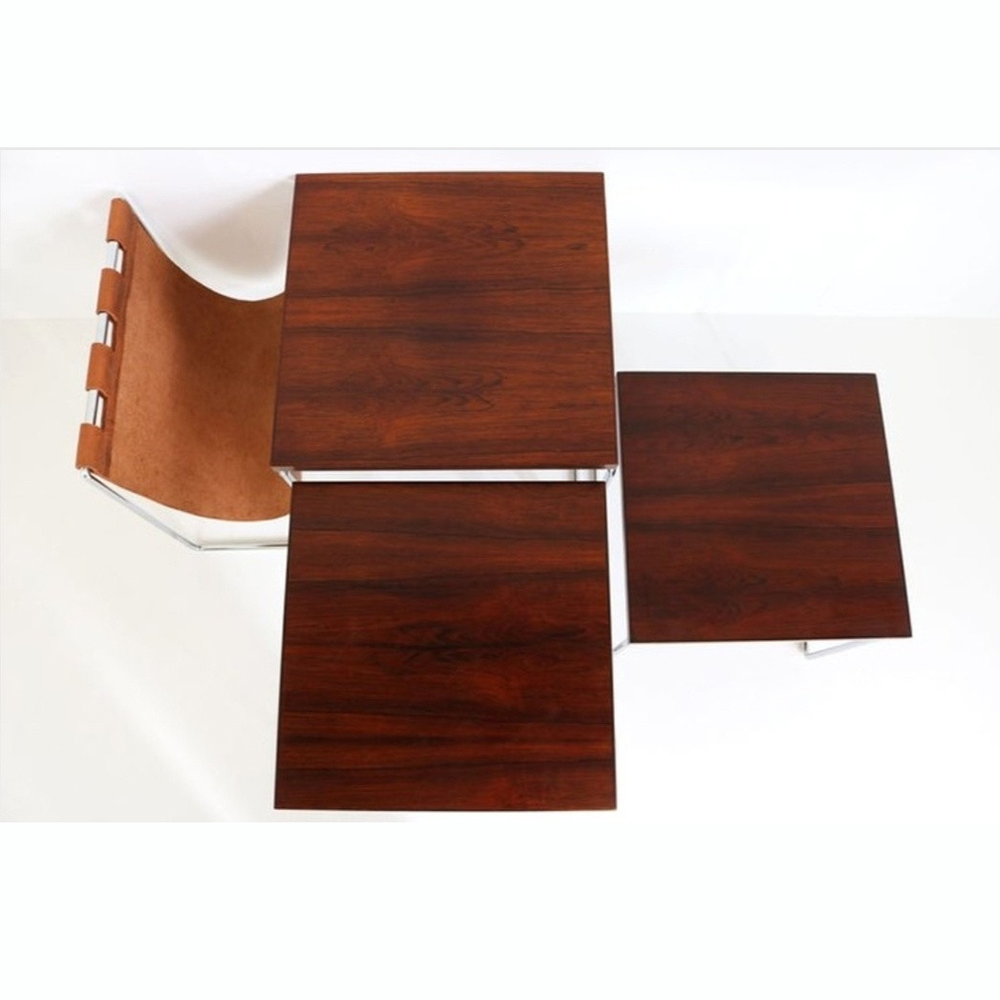 [네스팅테이블세트]  매거진렉 Brabantia 1인용사이드 간이 테이블 소형작은테이블 사이드 티 테이블  거실 빈티지테이블 바우하우스 미드센츄리모던가구 덴마크가구