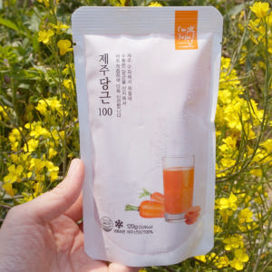 제주 당근주스 구좌 쥬스 건강 즙 효능 친환경 100 원액 맛있게 먹은 솔직 후기 - 상품 이미지 4