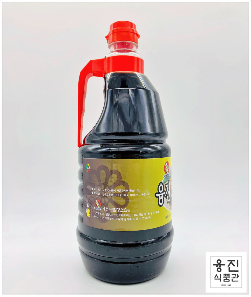 융진 모밀장소스 고급형 1.8L / 프리미엄 모밀엑기스 모밀다시 냉모밀 업소용 대용량 - 최저가 사업자 식자재 | 식봄