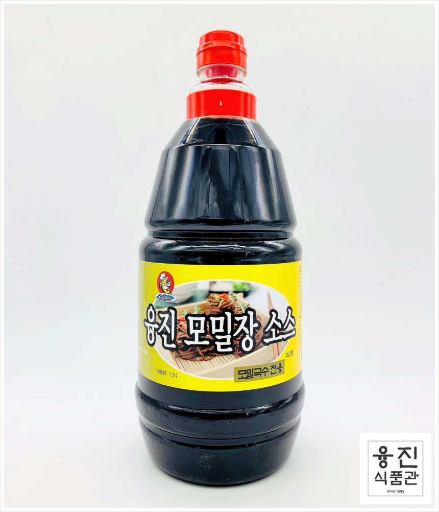 융진 모밀장소스 고급형 1.8L / 프리미엄 모밀엑기스 모밀다시 냉모밀 업소용 대용량 - 최저가 사업자 식자재 | 식봄