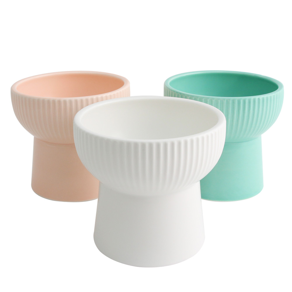 강아지밥그릇 타이디 도자기식기세트 고양이식탁 물그릇