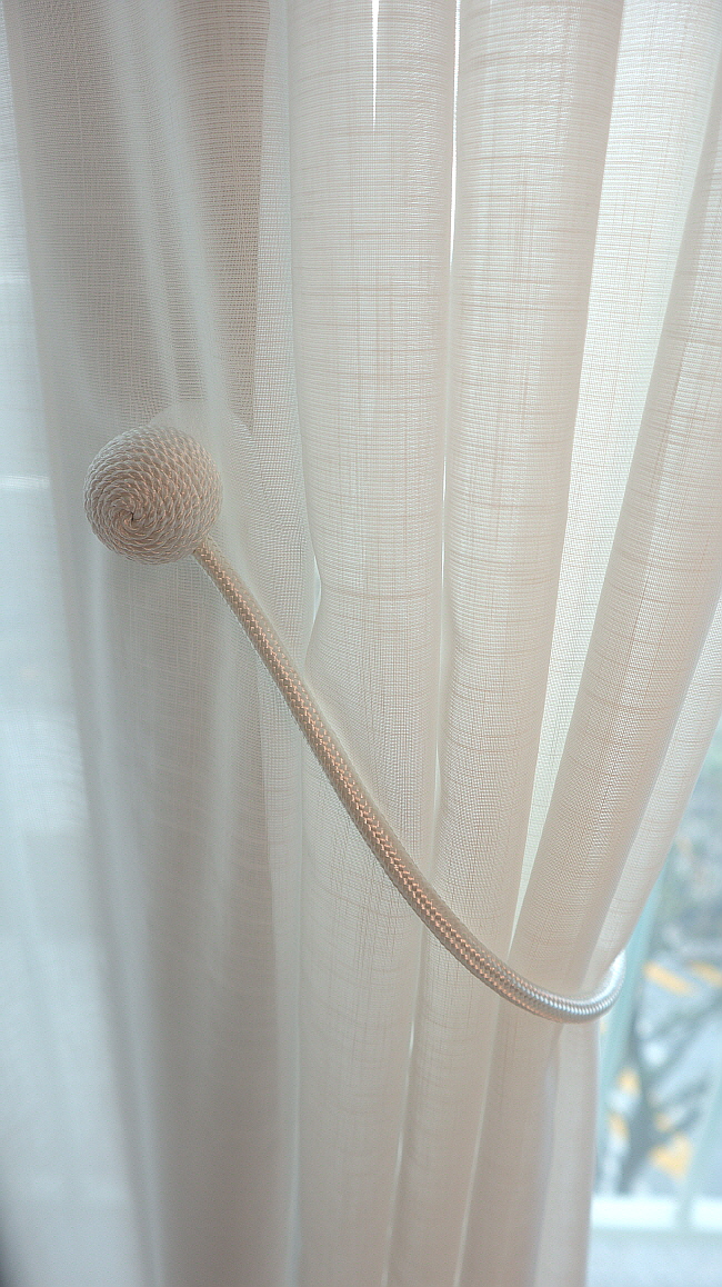 코지앳홈샵 방울자석 커튼 타이백2종 2개1set