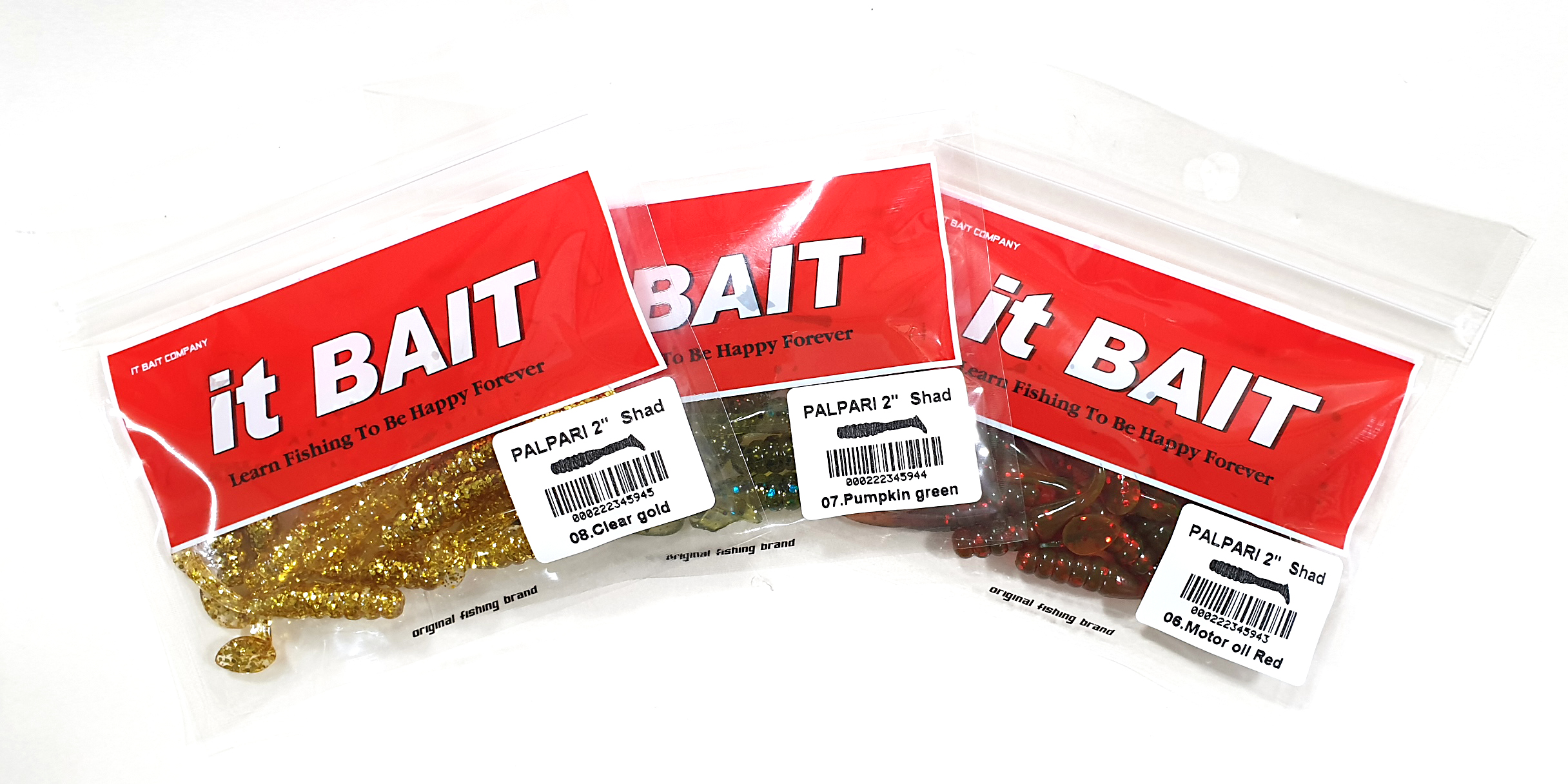 팔팔이웜 16ea 2인치 / PALPARI 2 /  지퍼백포장 / 팔팔이웜 / 쏘가리글럽 / 글럽웜 / it bait - 상세 이미지 3