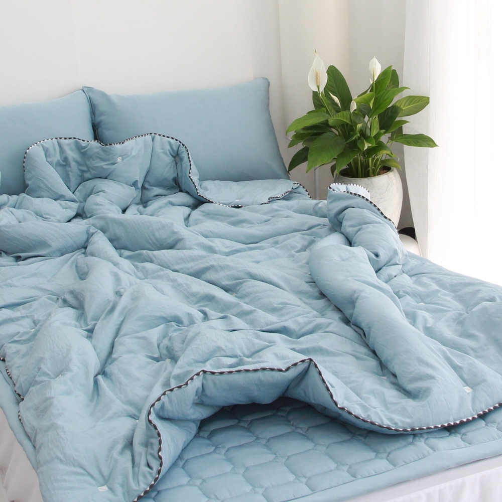 큐브 모달 알러지케어 털안붙는 간절기이불 SS