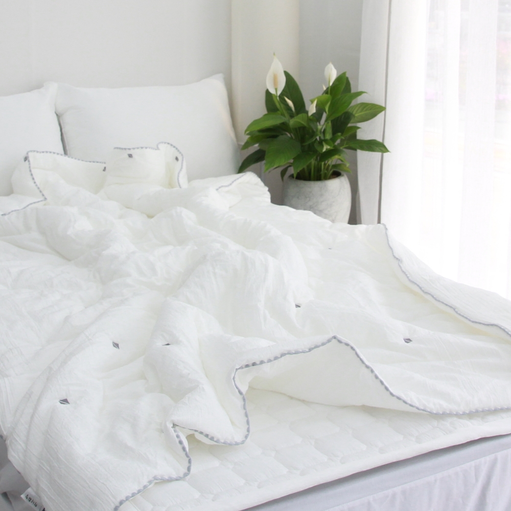 큐브 모달 알러지케어 털안붙는 간절기이불 SS