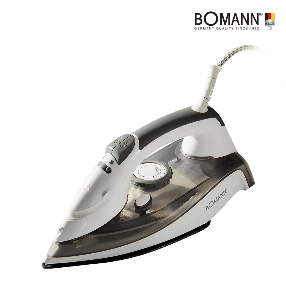 보만 2200W 듀얼 스프레이 스팀다리미 그레이 SI2223G