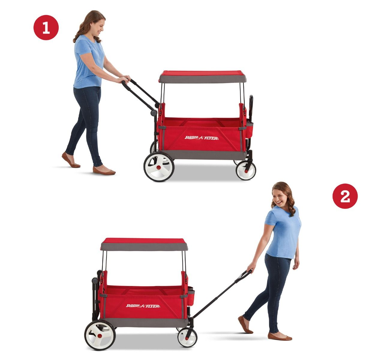 라디오플라이어  컨버터블 키즈 웨건 / 유아 캠핑 / 폴딩기능  이동 및 보관 편리성 우수