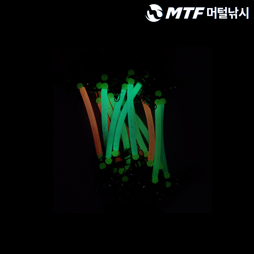 네온훅 돌문어 색동 직결 채비 대용량 벌크 15개입 - 상세 이미지 5