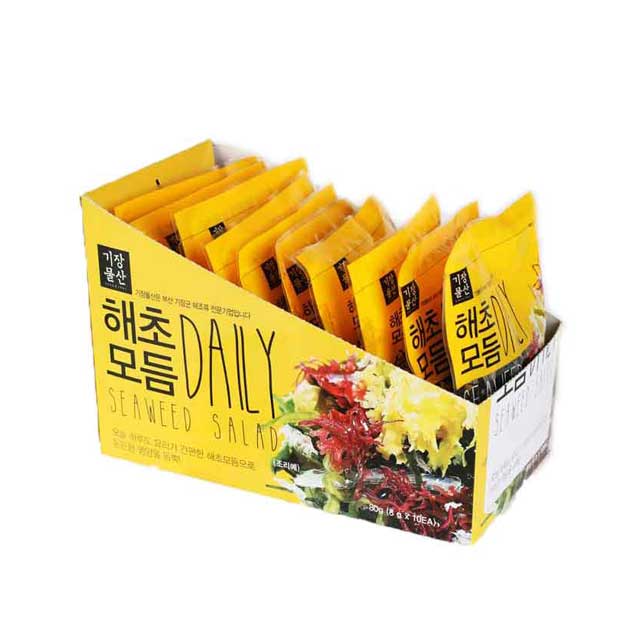 3분 해초 샐러드 8g 다이어트 음식 도시락 식단 소스 선택 기장물산 - 상세 이미지 5