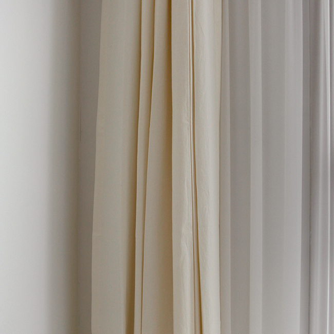 소프트 커튼-내츄럴 무지 아이방 여아 남아 작은방