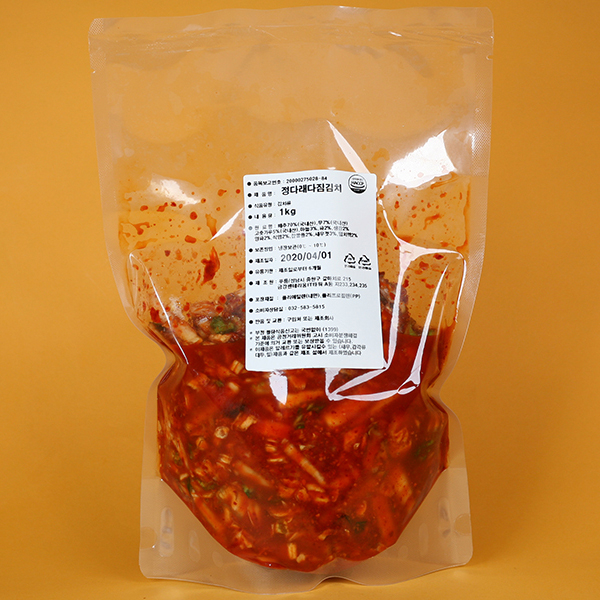 국산 다진김치 3kg / 정다래 슬라이스,썰은김치 - 상세 이미지 4