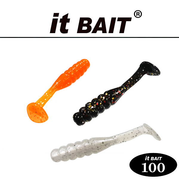 팔팔이웜 2인치 벌크포장 100개 / PALPARI 2 / PET병포장 / 팔팔이웜 / 쏘가리글럽 / 글럽웜 / it bait - 상세 이미지 2