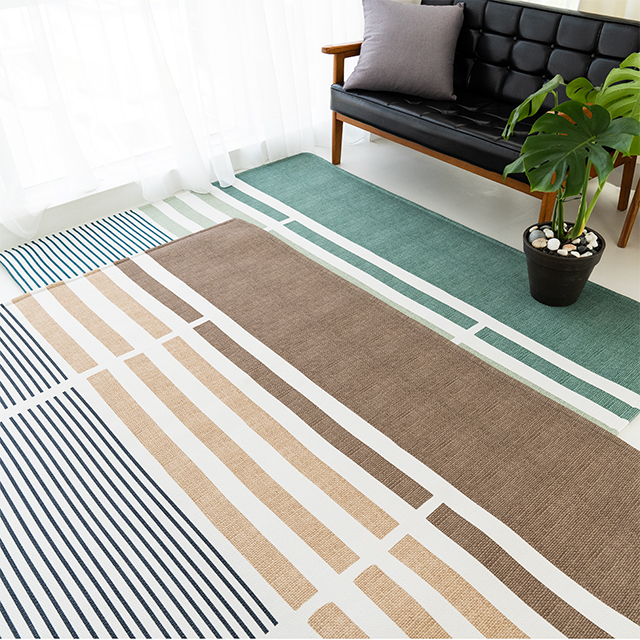 먼지없는 워셔블 사계절 거실 방수 러그 로우 200x145